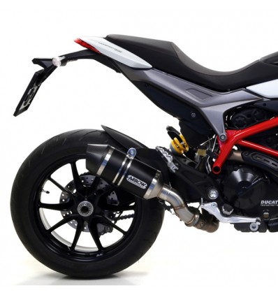 Marmitta Arrow Race-Tech Alluminium Dark Carby per Ducati Hypermotard e Hyperstrada 939 Marmitta Arrow Race-Tech Alluminium Dark Carby per Ducati Hypermotard e Hyperstrada 939