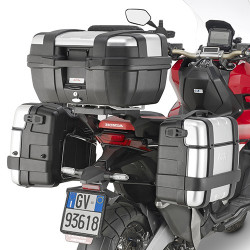 Portavaligie laterale Givi per valigie Monokey per Honda X-ADV 750 2017 Portavaligie laterale Givi per valigie Monokey per Honda X-ADV 750 2017