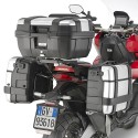 Portavaligie laterale Givi per valigie Monokey per Honda X-ADV 750 2017 Portavaligie laterale Givi per valigie Monokey per Honda X-ADV 750 2017