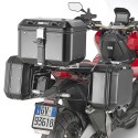 Portavaligie laterale Givi per valigie Monokey per Honda X-ADV 750 2017 Portavaligie laterale Givi per valigie Monokey per Honda X-ADV 750 2017