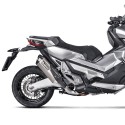 Marmitta Akrapovic Slip On Titanio omologata per Honda X-ADV 750 Marmitta Akrapovic Slip On Titanio omologata per Honda X-ADV 750