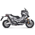 Marmitta Akrapovic Slip On Titanio omologata per Honda X-ADV 750 Marmitta Akrapovic Slip On Titanio omologata per Honda X-ADV 750