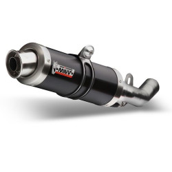 Marmitta Mivv Tondo Corto GP Steel Black per Honda X-ADV 750