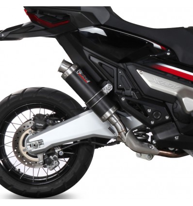 Marmitta Mivv Tondo Corto GP Steel Black per Honda X-ADV 750 Marmitta Mivv Tondo Corto GP Steel Black per Honda X-ADV 750