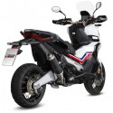 Marmitta Mivv Tondo Corto GP Steel Black per Honda X-ADV 750 Marmitta Mivv Tondo Corto GP Steel Black per Honda X-ADV 750