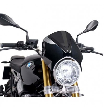 Cupolino Puig Retro nero e fume scuro per BMW R-Nine T e R-Nine T Pure Cupolino Puig Retro nero e fume scuro per BMW R-Nine T e R-Nine T Pure
