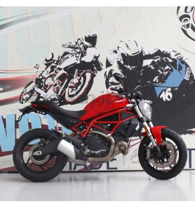 Portatarga regolabile Evotech per Ducati Monster 797,1200 e Supersport Portatarga regolabile Evotech per Ducati Monster 797,1200 e Supersport