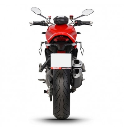 Telaietti laterali Shad per borse morbide su Ducati Monster 797 e Supersport 937 Telaietti laterali Shad per borse morbide su Ducati Monster 797 e Supersport 937