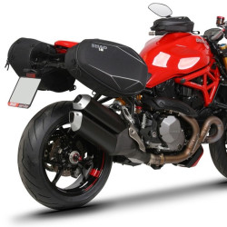 Telaietti laterali Shad per borse morbide su Ducati Monster 797 e Supersport 937 Telaietti laterali Shad per borse morbide su Ducati Monster 797 e Supersport 937