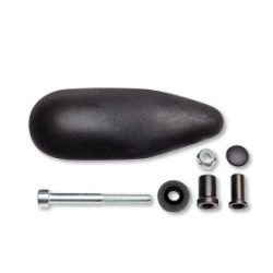 Specchio FAR da manubrio Viper 1 per Yamaha T-Max 500 08-11 nero e argento Specchio FAR da manubrio Viper 1 per Yamaha T-Max 500 08-11 nero e argento