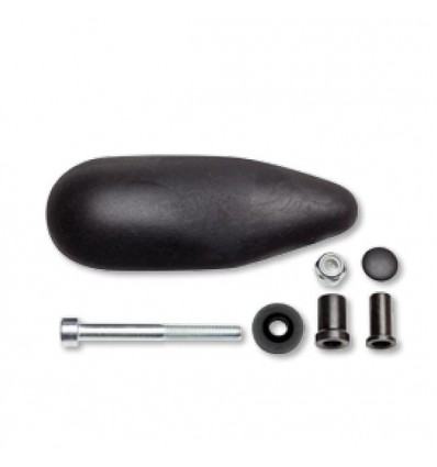 Specchio FAR da manubrio Viper 1 per Yamaha T-Max 500 08-11 nero e argento Specchio FAR da manubrio Viper 1 per Yamaha T-Max 500 08-11 nero e argento