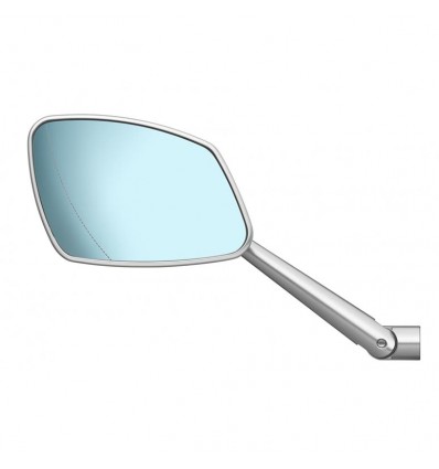 Specchietto universale sinistro Rizoma 4D argento Specchietto universale sinistro Rizoma 4D argento