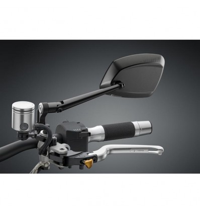 Specchietto universale sinistro Rizoma 4D nero Specchietto universale sinistro Rizoma 4D nero