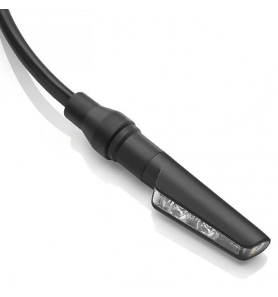 Freccia a led Rizoma Corsa S in alluminio con funzione stop Freccia a led Rizoma Corsa S in alluminio con funzione stop