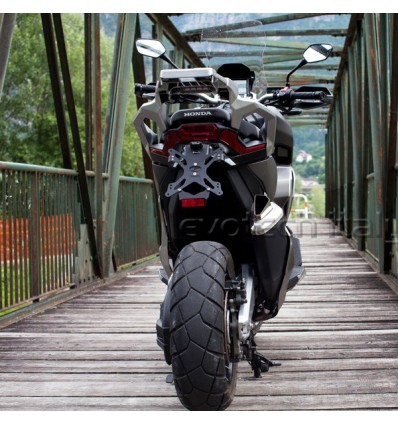 Portatarga regolabile Evotech per Honda X-ADV 750 Portatarga regolabile Evotech per Honda X-ADV 750