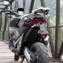 Portatarga regolabile Evotech per Honda X-ADV 750 Portatarga regolabile Evotech per Honda X-ADV 750