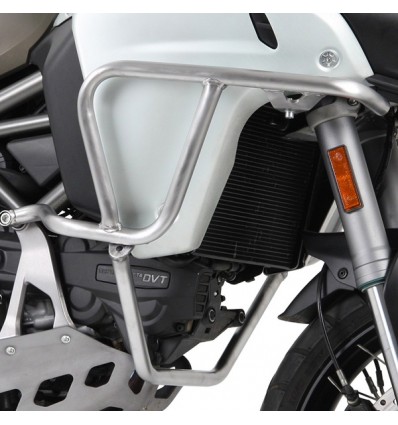 Paramotore alto inox Hepco & Becker per Ducati Multistrada 1200 Enduro Paramotore alto inox Hepco & Becker per Ducati Multistrada 1200 Enduro