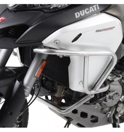 Paramotore alto inox Hepco & Becker per Ducati Multistrada 1200 Enduro Paramotore alto inox Hepco & Becker per Ducati Multistrada 1200 Enduro