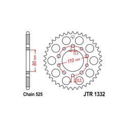 Kit catena corona e pignone DID per Honda CRF 1000L Africa Twin Kit catena corona e pignone DID per Honda CRF 1000L Africa Twin