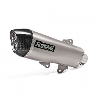 Marmitta Akrapovic Slip On Acciaio Inox omologata per Yamaha X-Max 400 e Majesty 400 2018 Marmitta Akrapovic Slip On Acciaio Inox omologata per Yamaha X-Max 400 e Majesty 400 2018