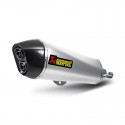 Marmitta Akrapovic Slip On Acciaio Inox omologata per Piaggio MP3 500/500LT 17-18 Marmitta Akrapovic Slip On Acciaio Inox omologata per Piaggio MP3 500/500LT 17-18