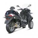 Marmitta Akrapovic Slip On Acciaio Inox omologata per Piaggio MP3 500/500LT 17-18 Marmitta Akrapovic Slip On Acciaio Inox omologata per Piaggio MP3 500/500LT 17-18