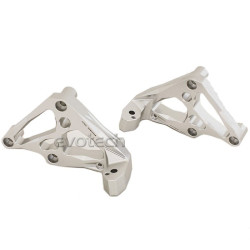 Supporti Evotech per pedane offroad su Honda XDV 750