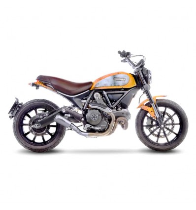 Terminale Leovince LV-10 in acciaio per Ducati Scrambler 800 Icon/Classic 15-18 Terminale Leovince LV-10 in acciaio per Ducati Scrambler 800 Icon/Classic 15-18