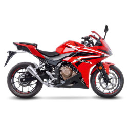 Terminale Leovince LV-10 in acciaio per Honda CB 500 F/X e CBR 500 R 16-17 Terminale Leovince LV-10 in acciaio per Honda CB 500 F/X e CBR 500 R 16-17