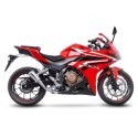 Terminale Leovince LV-10 in acciaio per Honda CB 500 F/X e CBR 500 R 16-17 Terminale Leovince LV-10 in acciaio per Honda CB 500 F/X e CBR 500 R 16-17