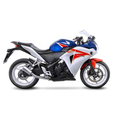 Terminale Leovince LV-10 in acciaio per Honda CBR 250 R 11-13 Terminale Leovince LV-10 in acciaio per Honda CBR 250 R 11-13