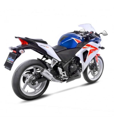 Terminale Leovince LV-10 in acciaio per Honda CBR 250 R 11-13 Terminale Leovince LV-10 in acciaio per Honda CBR 250 R 11-13