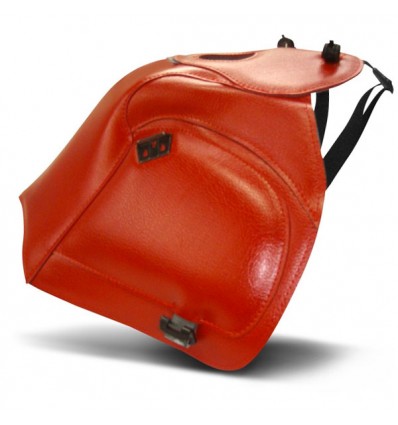 Copriserbatoio Bagster per Honda NX 650 Dominator in similpelle rosso