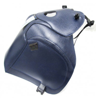 Copriserbatoio Bagster per Honda NX 650 Dominator in similpelle blu scuro