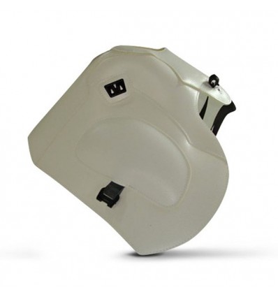 Copriserbatoio Bagster per Honda NX 650 Dominator 92-94 in similpelle bianco