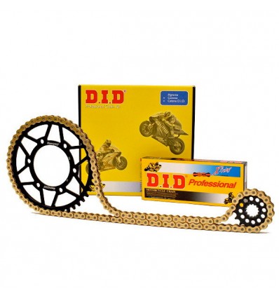 Kit catena corona e pignone DID per Honda NX 650 Dominator 95-02