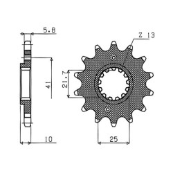Kit catena corona e pignone DID per Honda NX 650 Dominator 89-90 Kit catena corona e pignone DID per Honda NX 650 Dominator 89-90