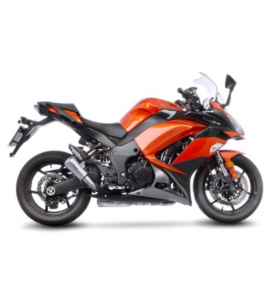 Terminale Leovince LV-10 in acciaio per Kawasaki Nunja 1000/ABS, Z1000 e Z1000 SX 10-18
