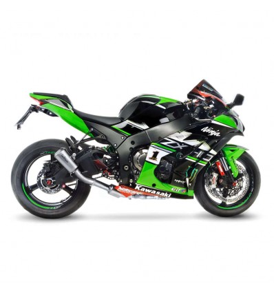Terminale Leovince LV-10 in acciaio per Kawasaki ZX-10R e ZX-10RR 16-18 Terminale Leovince LV-10 in acciaio per Kawasaki ZX-10R e ZX-10RR 16-18
