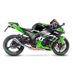 Terminale Leovince LV-10 in acciaio per Kawasaki ZX-10R e ZX-10RR 16-18 Terminale Leovince LV-10 in acciaio per Kawasaki ZX-10R e ZX-10RR 16-18
