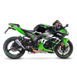 Terminale Leovince LV-10 in acciaio per Kawasaki ZX-10R e ZX-10RR 16-18 Terminale Leovince LV-10 in acciaio per Kawasaki ZX-10R e ZX-10RR 16-18