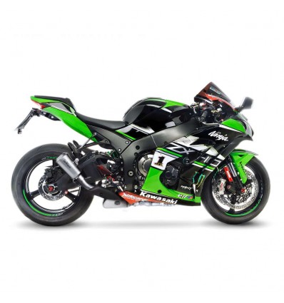 Terminale Leovince LV-10 in acciaio per Kawasaki ZX-10R e ZX-10RR 16-18 Terminale Leovince LV-10 in acciaio per Kawasaki ZX-10R e ZX-10RR 16-18