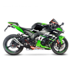Terminale Leovince LV-10 in acciaio per Kawasaki ZX-10R e ZX-10RR 16-18 Terminale Leovince LV-10 in acciaio per Kawasaki ZX-10R e ZX-10RR 16-18