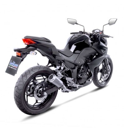 Terminale Leovince LV-10 in acciaio per Kawasaki Ninja 300 R/ABS, Z300/ABS Ninja 250/R, Z 250 Terminale Leovince LV-10 in acciaio per Kawasaki Ninja 300 R/ABS, Z300/ABS Ninja 250/R, Z 250