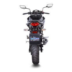 Terminale Leovince LV-10 in acciaio per Kawasaki Ninja 300 R/ABS, Z300/ABS Ninja 250/R, Z 250 Terminale Leovince LV-10 in acciaio per Kawasaki Ninja 300 R/ABS, Z300/ABS Ninja 250/R, Z 250
