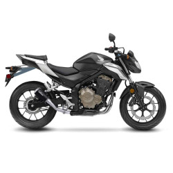 Terminale Leovince LV-10 Black Edition per Honda CB 500 F/X e CBR 500 R 16-17 Terminale Leovince LV-10 Black Edition per Honda CB 500 F/X e CBR 500 R 16-17