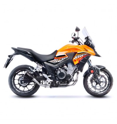 Terminale Leovince LV-10 Black Edition per Honda CB 500 F/X e CBR 500 R 16-17 Terminale Leovince LV-10 Black Edition per Honda CB 500 F/X e CBR 500 R 16-17