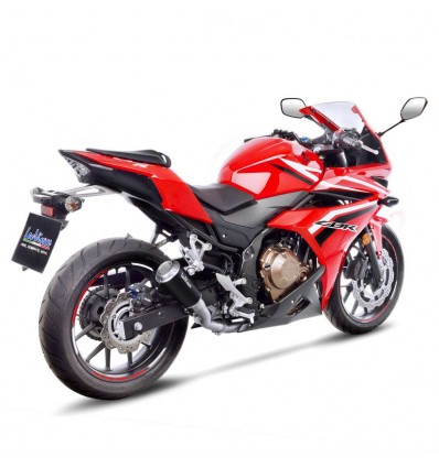 Terminale Leovince LV-10 Black Edition per Honda CB 500 F/X e CBR 500 R 16-17 Terminale Leovince LV-10 Black Edition per Honda CB 500 F/X e CBR 500 R 16-17