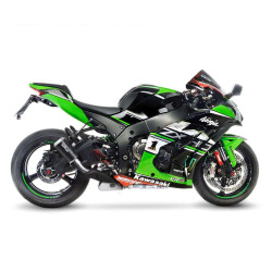 Terminale Leovince LV-10 Black Edition per Kawasaki ZX-10R e ZX-10RR 16-18 Terminale Leovince LV-10 Black Edition per Kawasaki ZX-10R e ZX-10RR 16-18