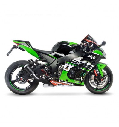 Terminale Leovince LV-10 Black Edition per Kawasaki ZX-10R e ZX-10RR 16-18 Terminale Leovince LV-10 Black Edition per Kawasaki ZX-10R e ZX-10RR 16-18